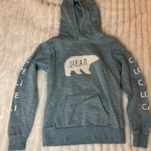 Reflex Blue Bear Hoodie